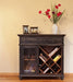Greenview Charcoal Wine & Liquor Cabinet - 50" - Crafters and Weavers