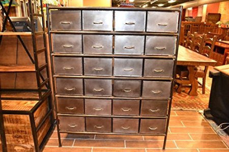 West Town 24 Drawer Cabinet - Crafters and Weavers