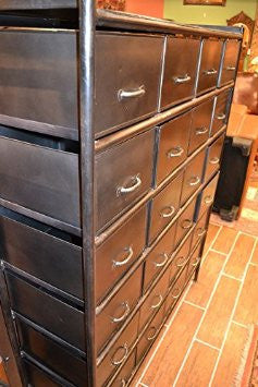 West Town 24 Drawer Cabinet - Crafters and Weavers