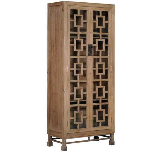 Asbury Lattice Display Bookcase - Crafters and Weavers