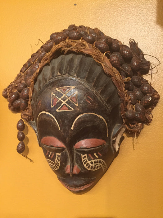 Vintage African Mask - Crafters and Weavers