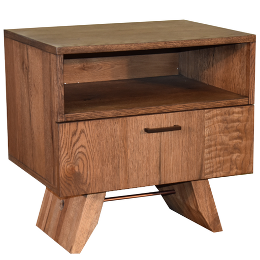 Gold Coast Nightstand - Oak - Crafters and Weavers