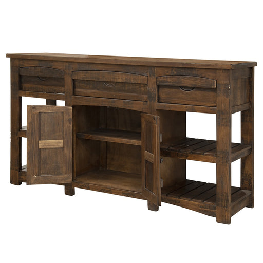 DISCONTINUED Atlantic 3 Drawer / 2 Door Console Table - 67" - Crafters and Weavers