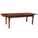 SOLD OUT Mission Stow Leaf Table & High Back Chair Dining Set - Light Oak - Crafters and Weavers