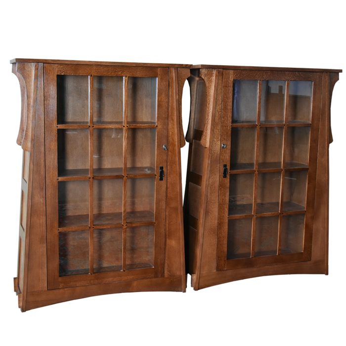 SOLD OUT Craftsman Crofter Bookcase - Left Hand Door - Crafters and Weavers