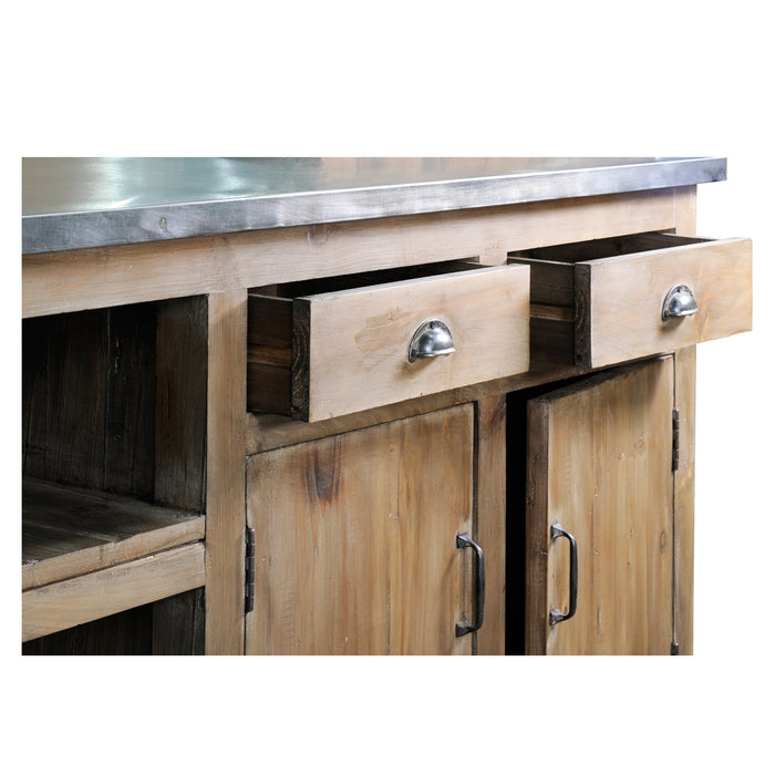 DUPLICATE - MEXICO - Barlow Display Kitchen Island - Crafters and Weavers