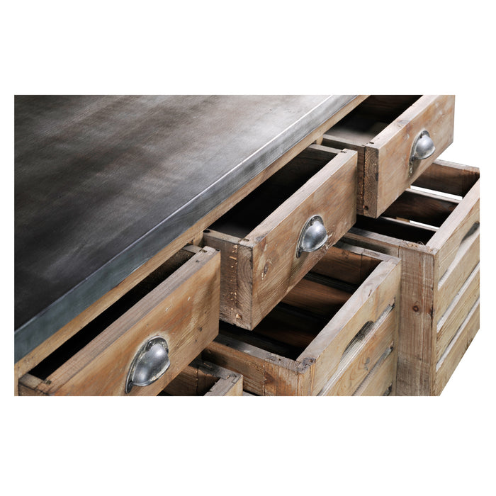 DUPLICATE - MEXICO - Barlow Crate Kitchen Island - Crafters and Weavers