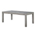 SOLD OUT Carlyle Herringbone Acacia Wood Dining Table Set - 78" - Crafters and Weavers