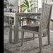 SOLD OUT Carlyle Herringbone Acacia Wood Dining Table Set - 78" - Crafters and Weavers