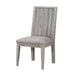 SOLD OUT Carlyle Herringbone Acacia Wood Dining Table Set - 78" - Crafters and Weavers