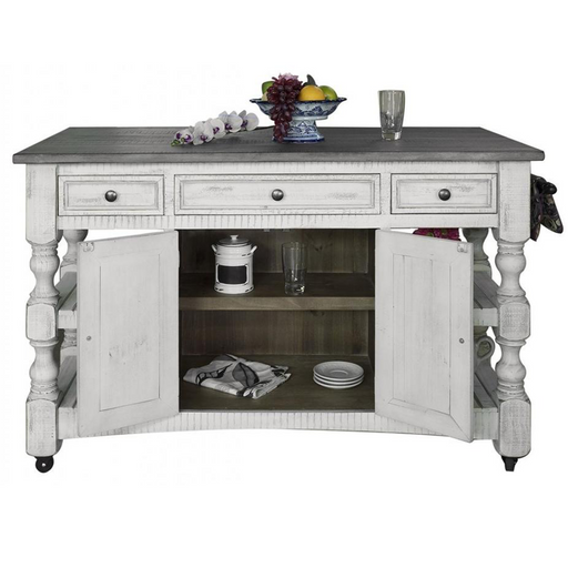 Stonegate Kitchen Island - Crafters and Weavers