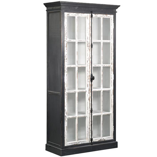 OUT OF STOCK Asbury 2 Door Vertical Hardware China Cabinet - Crafters and Weavers