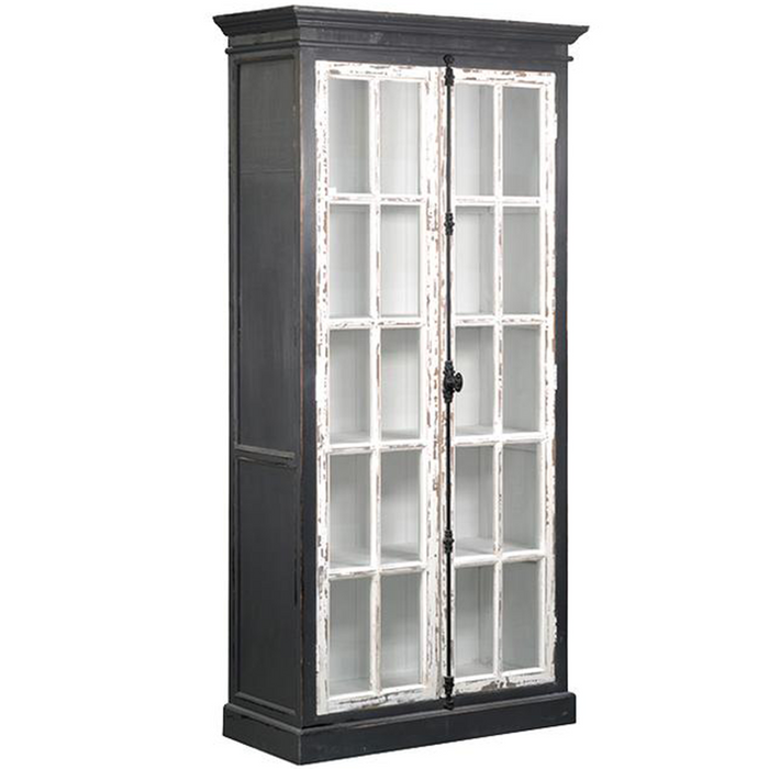 OUT OF STOCK Asbury 2 Door Vertical Hardware China Cabinet - Crafters and Weavers