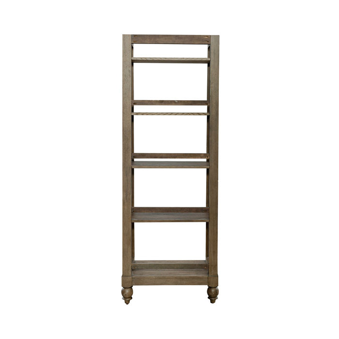 Meadow Farmhouse style Leaning Pier Bookcase
