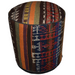 One of a Kind Kilim Rug Pouf Ottoman foot stool - #61 - Crafters and Weavers