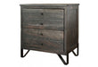 Sawyer Parota Wood 2 Drawer Nightstand 26'' - Crafters and Weavers