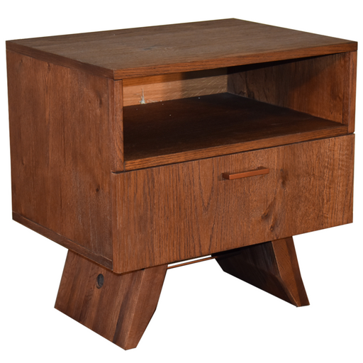 Gold Coast Nightstand - Special Walnut - Crafters and Weavers