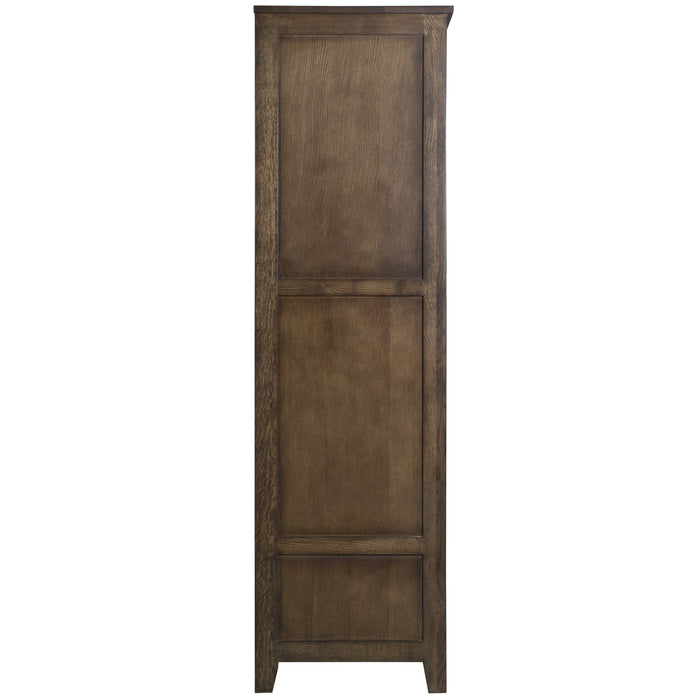 Mission 2 Door / 2 Drawer Armoire - Walnut - Crafters and Weavers