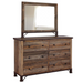 Bayshore 6 Drawer Dresser - Multicolor - Crafters and Weavers