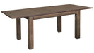 Mission Style Square Leg Dining Table Set with 6 Chairs - Crafters and Weavers