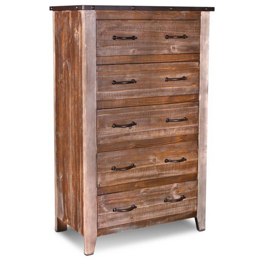DISCONTINUED Addison Loft 5 Drawer Dresser - Crafters and Weavers