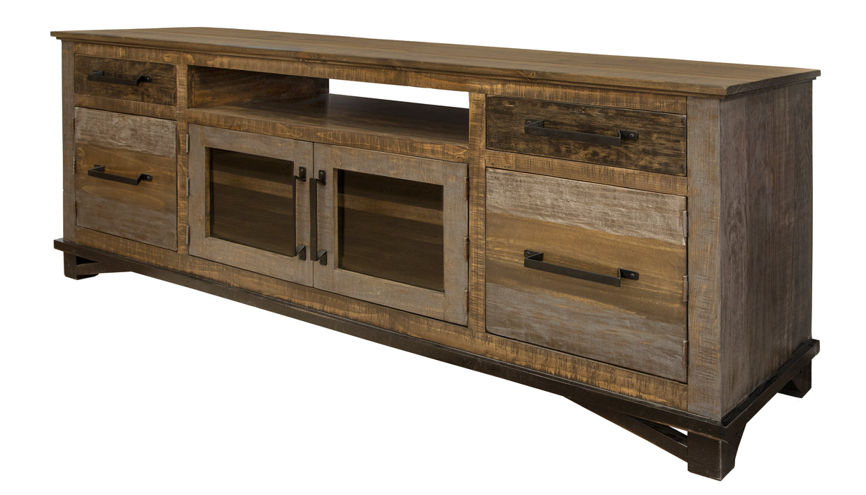 Greenview Loft Solid Wood TV Stand - 52", 62", 76"