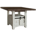 Greenview Counter Height Dining Table - White - Crafters and Weavers