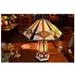 Tiffany Mission Style Stained Glass Table Lamp - Crafters and Weavers