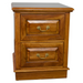Legacy 2 Drawer File Cabinet - Light Brown Walnut - Crafters and Weavers