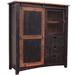 Greenview Farmhouse Gentleman's Chest / Armoire - Black - Crafters and Weavers