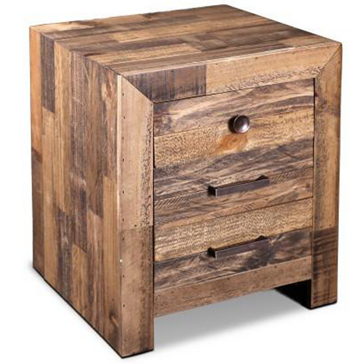 Fulton 3 Drawer Nightstand - Crafters and Weavers