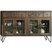 Granville Parota Hairpin Console Cabinet - 68" - Crafters and Weavers