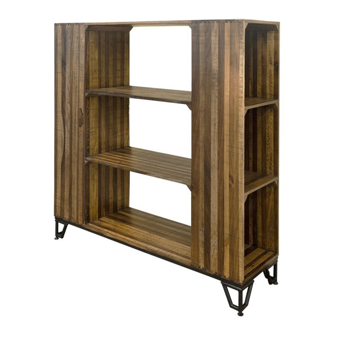 Riverwalk Modern Pallet Style Bookcase - 56"H - Crafters and Weavers