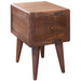 DISCONTINUED Bayshore Mid Century Side Table - Mocha Brown - Crafters and Weavers