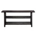 SOLD OUT Oak Park Cross Bar Console Table - Crafters and Weavers