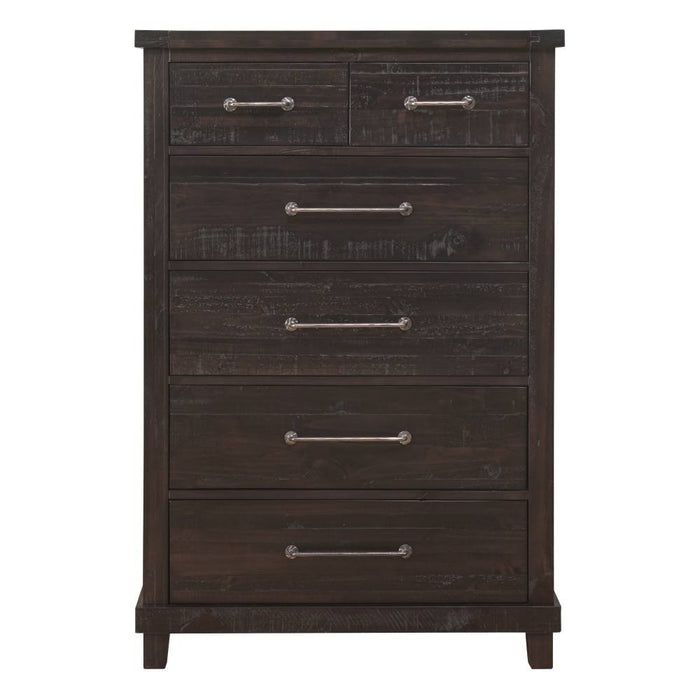 Distressed Rustic Modern Solid Wood Cross Bar 6 Drawer Highboy Dresser Crafters and Weavers Distressed Rustic Modern Solid Wood Cross Bar 6 Drawer Highboy Dresser Crafters and Weavers