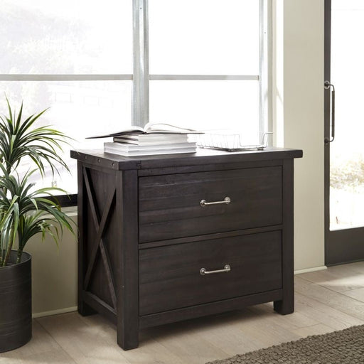 Oak Park 2 Drawer File Cabinet - Crafters and Weavers