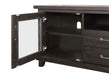 Oak Park Cross Bar TV Stand - 68" - Crafters and Weavers
