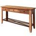 Bayshore Loft 3 Drawer Console Table - Crafters and Weavers