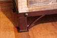 DUPLICATE LISTING Bayshore Loft 4 Door Curio Cabinet - Multi Color - Crafters and Weavers