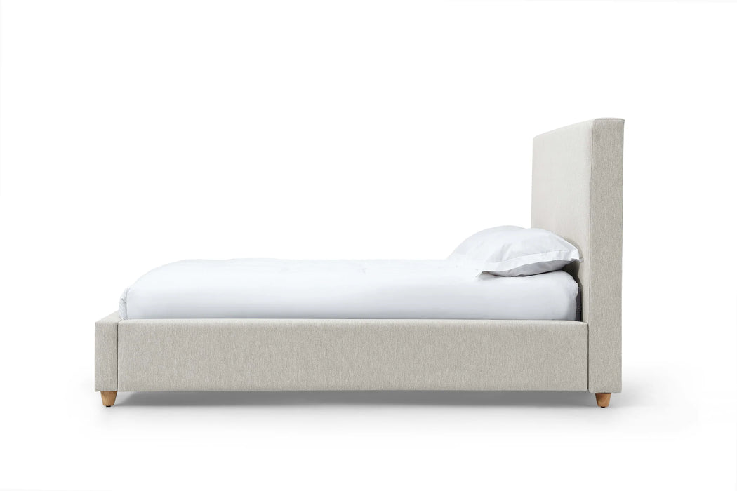 Amalfi Upholstered Bed Frame - Ivory