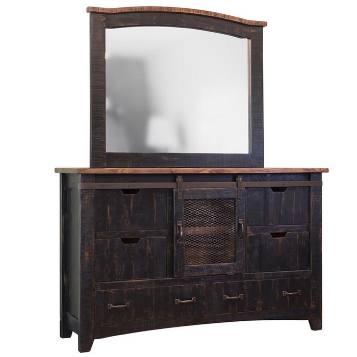 Rustic Farmhouse Solid Distressed White Wood Dresser Console Crafters and Weavers Rustic Farmhouse Solid Distressed White Wood Dresser Console Crafters and Weavers