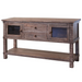 Greenview Weathered Gray Console Table - Crafters and Weavers