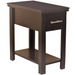 Brookline 1 Drawer Side Table - Espresso - Crafters and Weavers