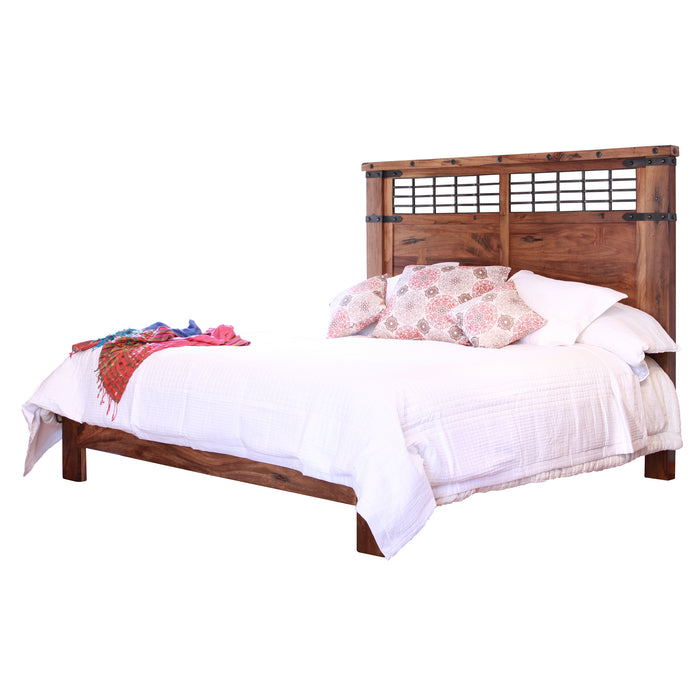 Granville Parota Bed Frame - Crafters and Weavers