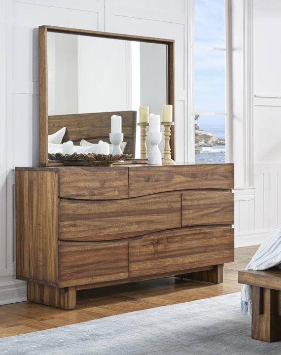 Cali Modern 6 Drawer Dresser - Crafters and Weavers