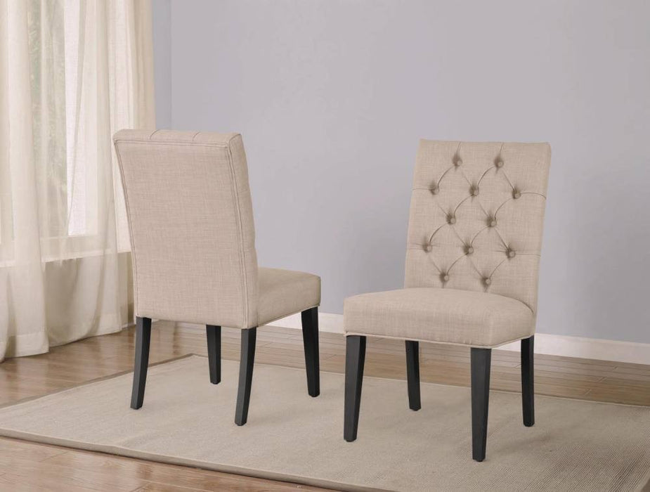 Augustine Rustic Modern Chairs - Crafters and Weavers