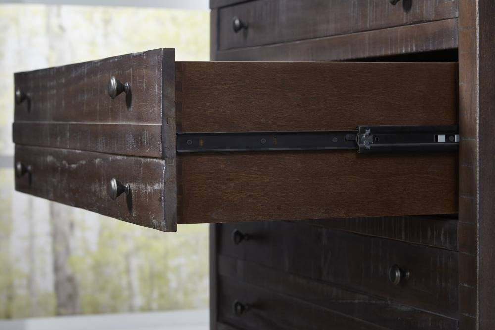 Emery Rustic 8 Drawer Dresser - Crafters and Weavers