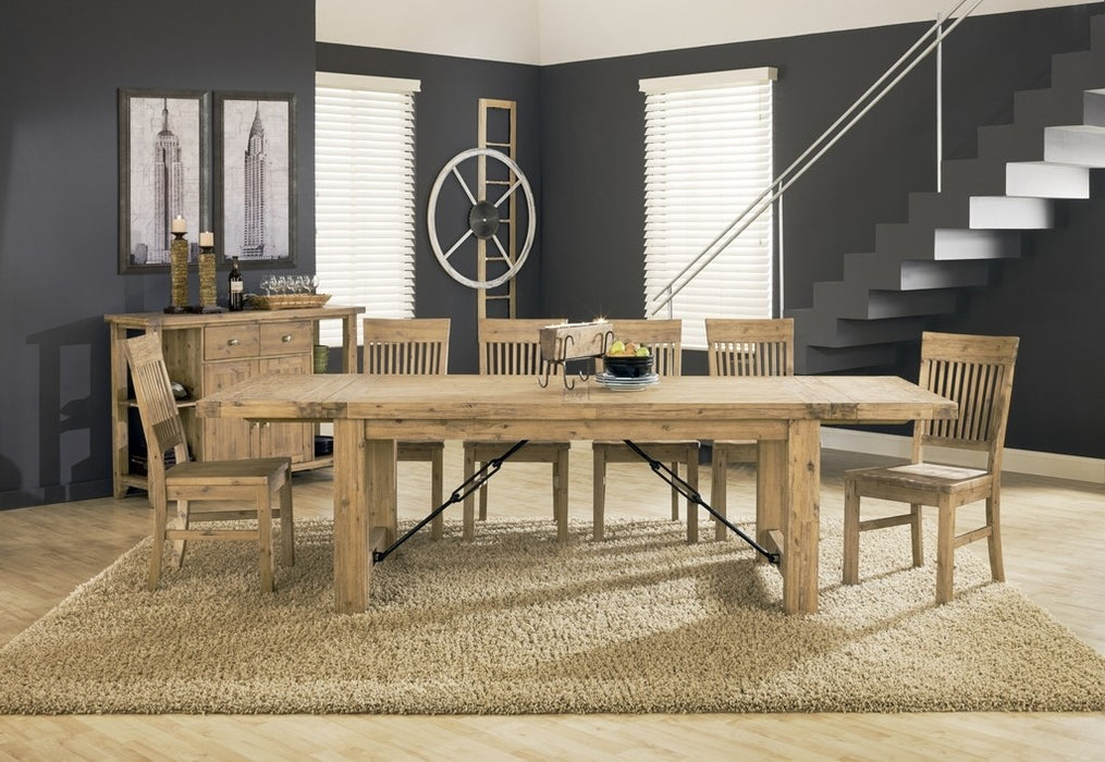 SOLD OUT Farmhouse Style Butcher Block Sideboard - Crafters and Weavers