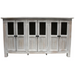 Gaines 6 Door Sideboard - Distressed White - 72" - Crafters and Weavers